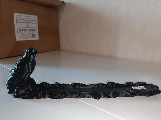 Porte encens corbeau 