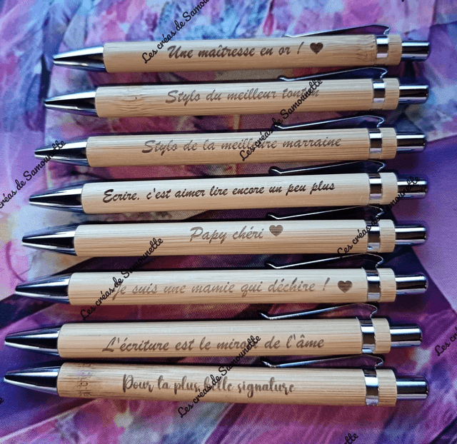 Stylo bois 