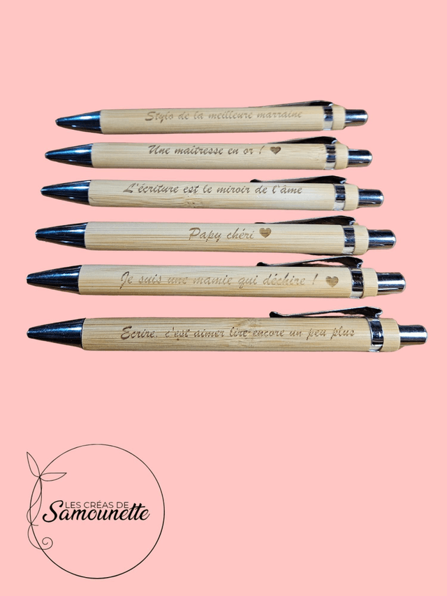 Stylo bois 