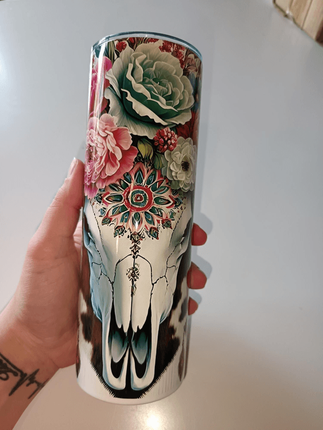 Tumbler crâne 